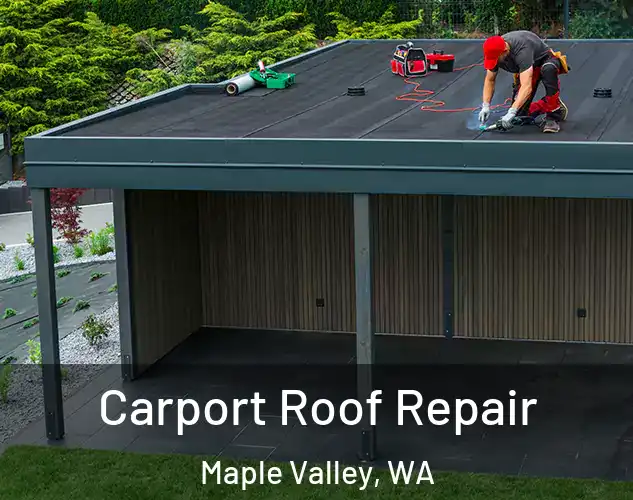  Carport Roof Repair Maple Valley, WA