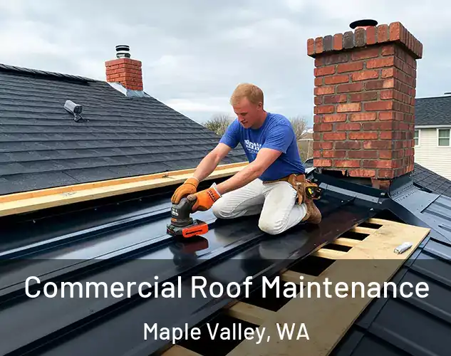  Commercial Roof Maintenance Maple Valley, WA