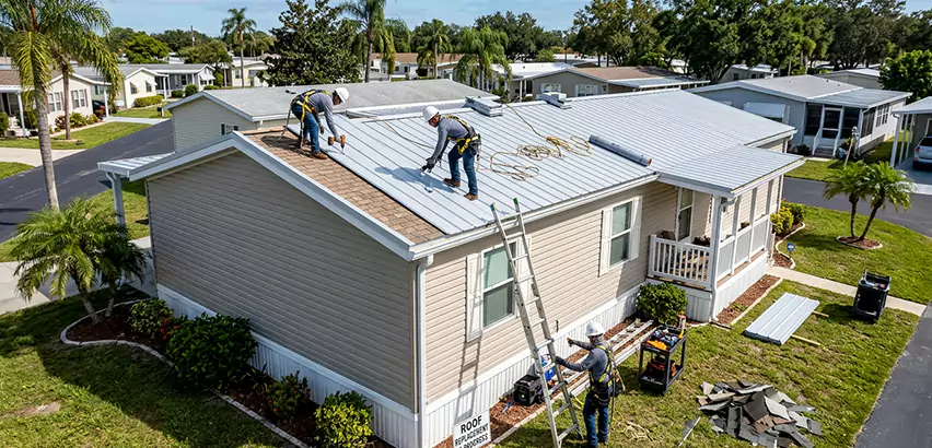 Mobile Home Metal Roof Replacement in Maple Valley