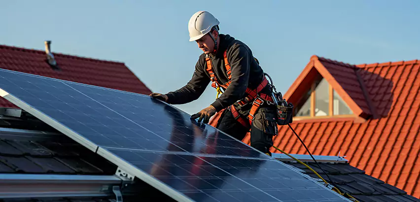 Solar Panels on Steel Roof Installation in Maple Valley