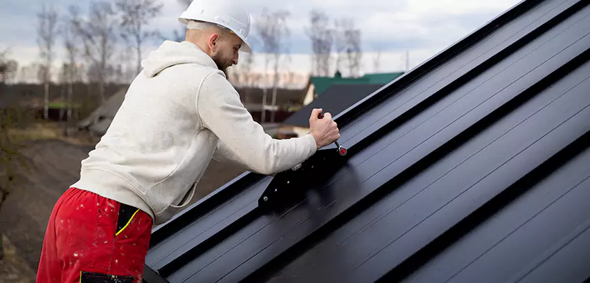 Tin Roof Ridge Cap Installation in Maple Valley