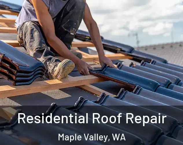  Residential Roof Repair Maple Valley, WA