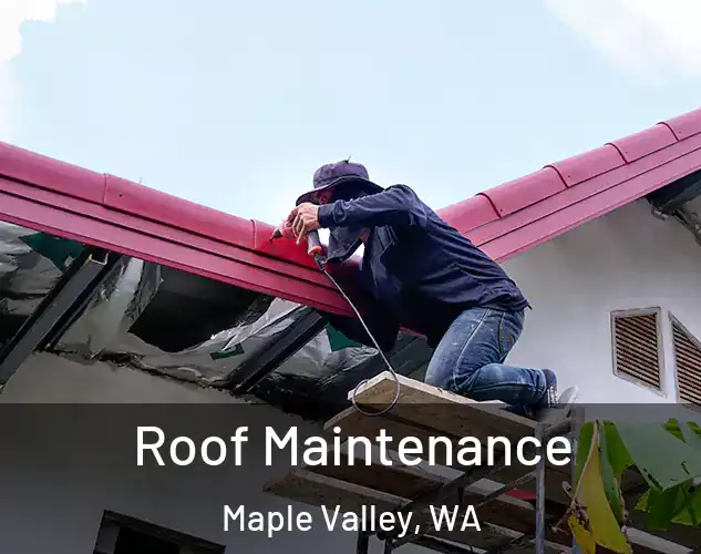  Roof Maintenance Maple Valley, WA
