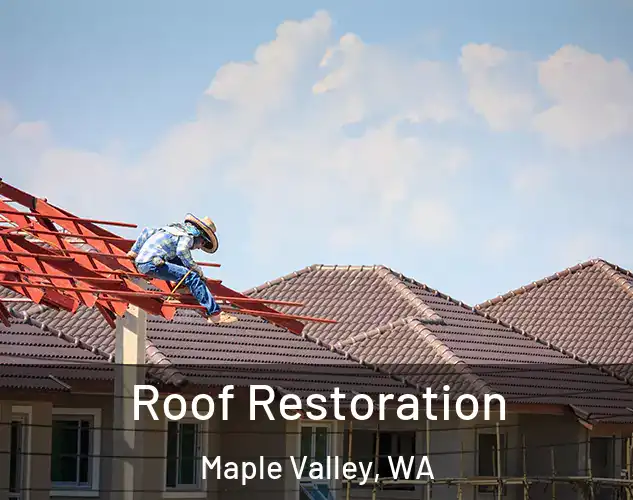  Roof Restoration Maple Valley, WA