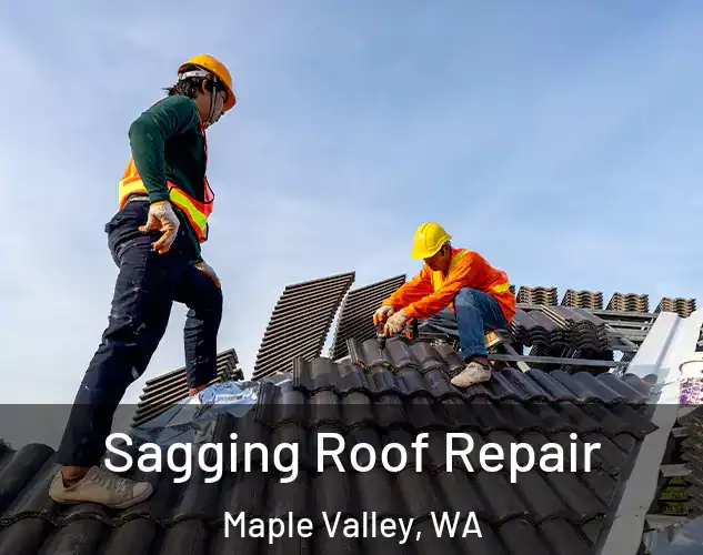  Sagging Roof Repair Maple Valley, WA